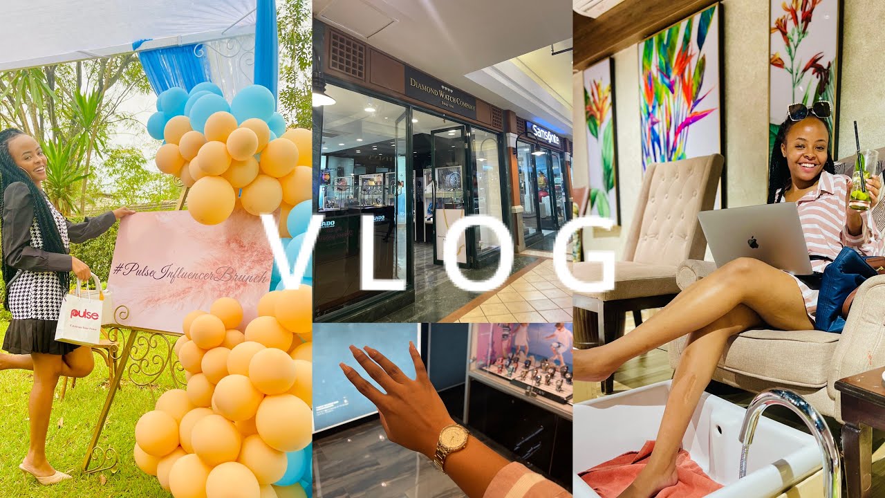 VLOG: Pulse Brunch, Happy Hour, Basic morning skin care routine, Self care and Shopping ✨