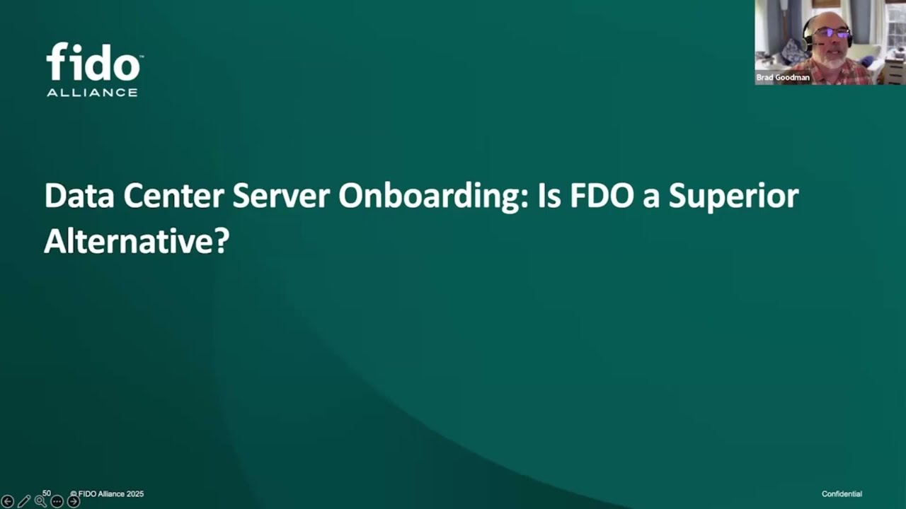 FIDO Workshop Part 6 -  FDO Data Center Applications