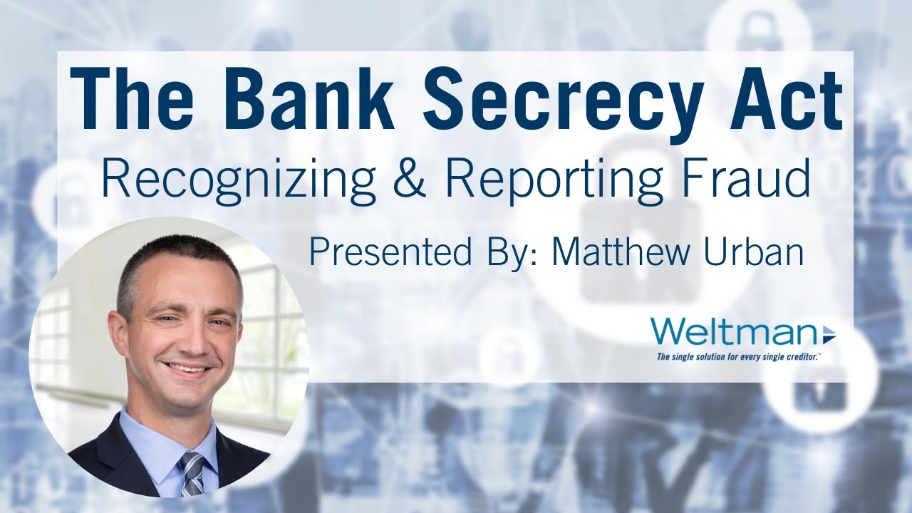 The Bank Secrecy Act