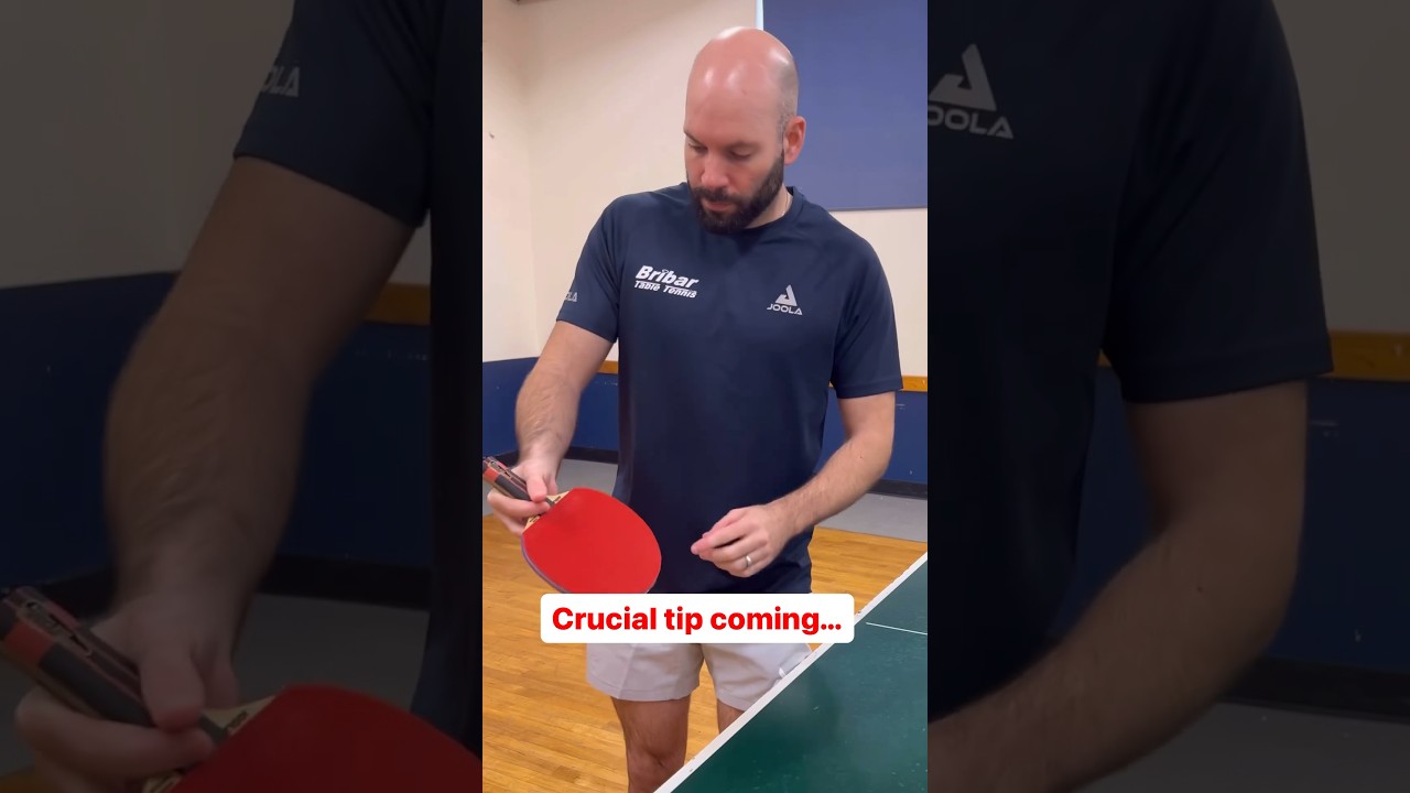 Penhold Reverse Pendulum Serve Tip #Serve #TableTennis #PingPong #Coaching #Learn #Joola #Bribar