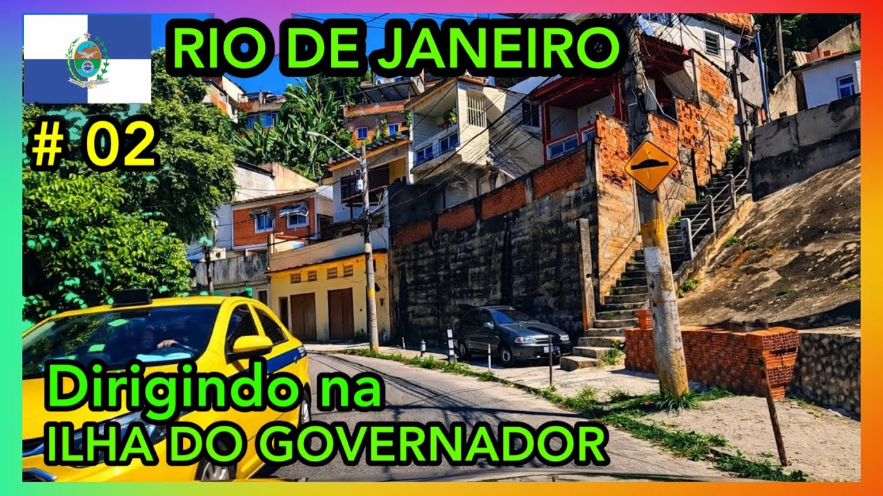 Dirigindo na Ilha do Governador - Bancários- Tauá- Cocotá | Rio de Janeiro | #goprohero12 