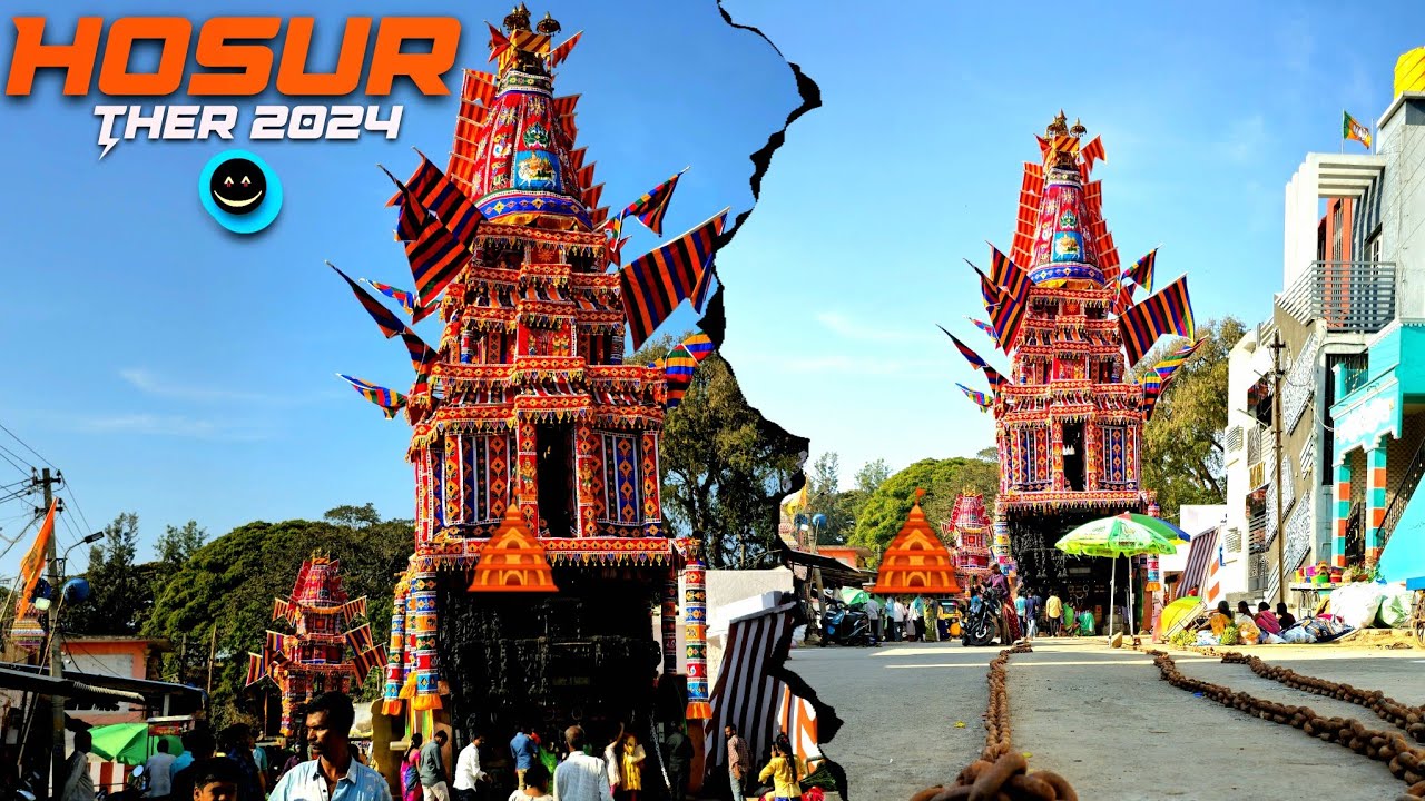 First On Net 🛕🔥 Hosur Ther Thiruvila 2024 Preview - Exclusive UHD Video 🛕 @HomeAndJoy