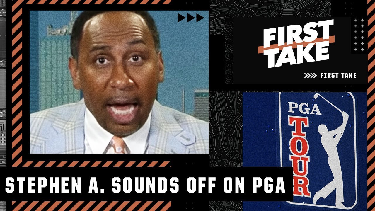 PGA are HYPOCRITES and should be ashamed!❗️⛳️ - Stephen A. | First Take