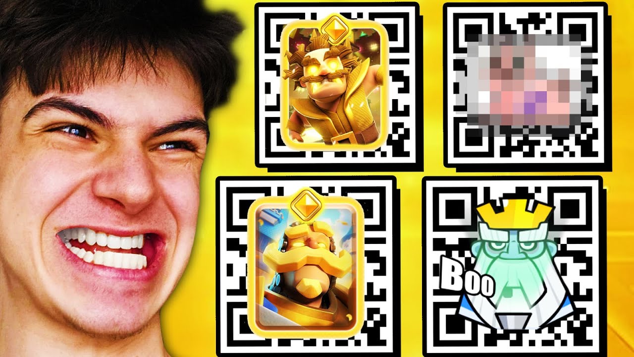 EVERY WORKING QR CODE AVAILABLE NOW! - Clash Royale