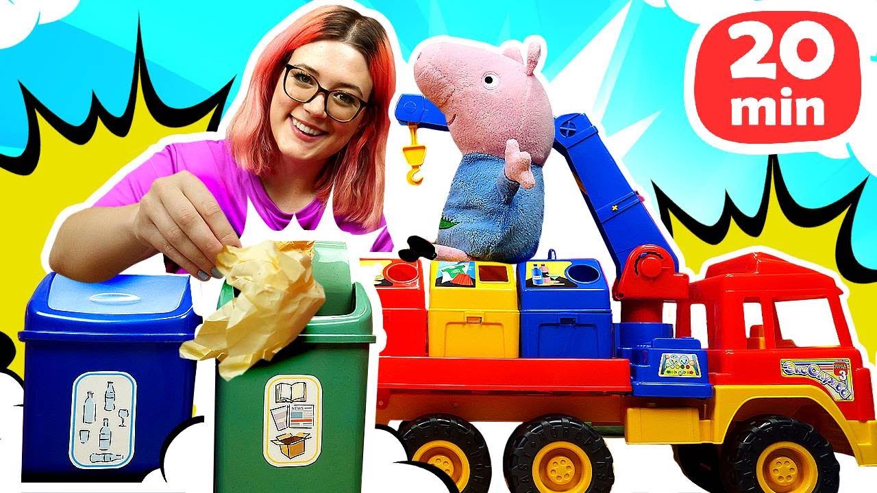 Alles in Ordnung mit tollen Spielzeugautos. Spielzeug Video für Kinder. 3 Folgen am Stück