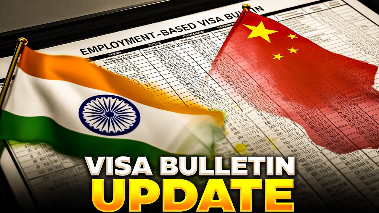 VISA  Bulletin: No EB-2/EB-3 Progress for INDIA & CHINA!