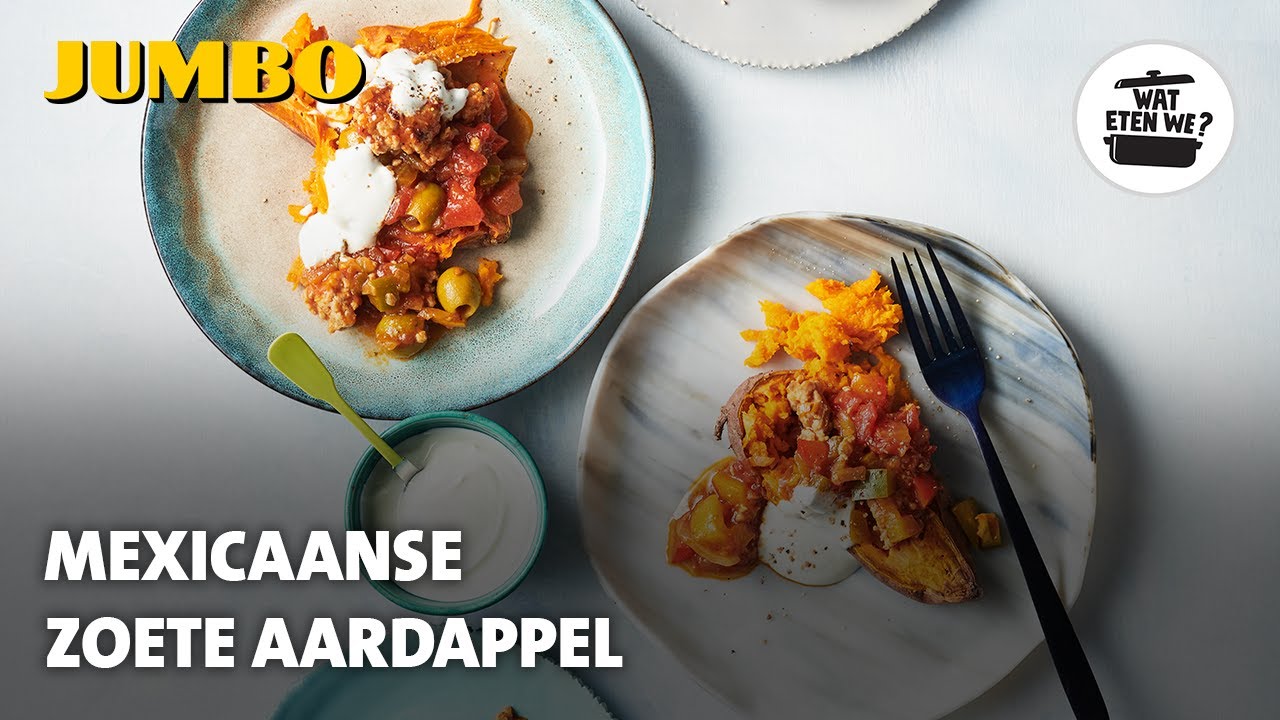 Wat eten we? Mexicaanse zoete aardappel