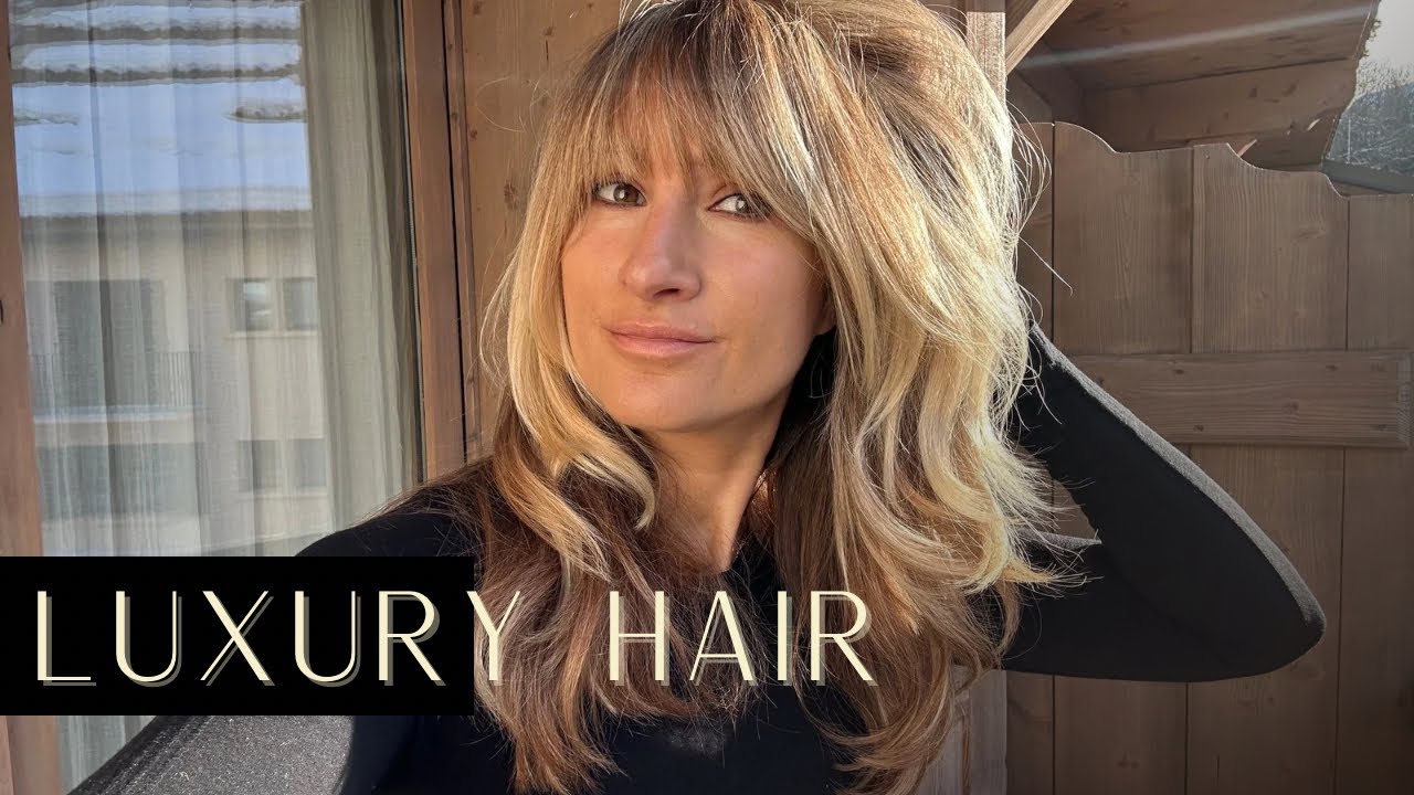 How to Style Curtain Bangs for Volume | Dyson Airwrap Tutorial with Oribe