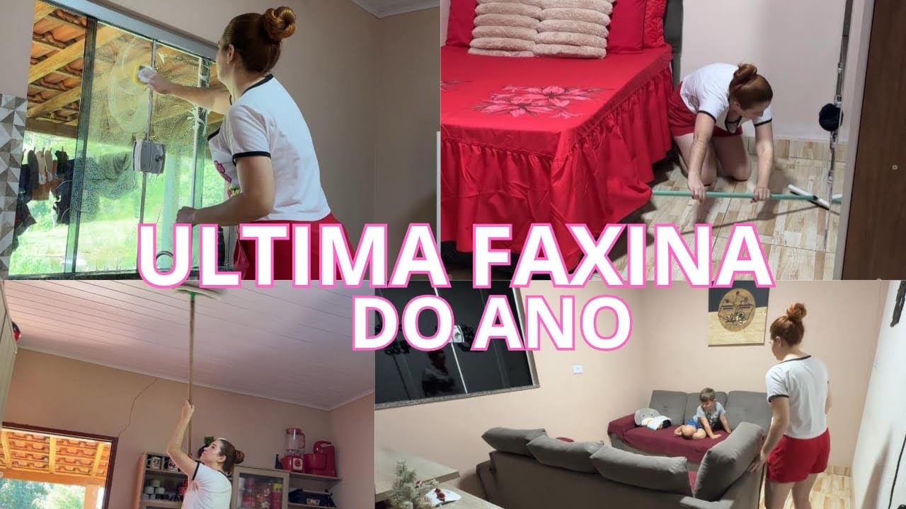 VOU COMEÇAR 2026 COM A CASA LIMPA E ORGANIZADA 🥰- ULTIMO VIDEO DO ANO||LIMPEZA DESDE DO TETO 😮‍💨