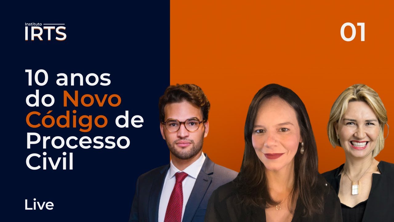 Live 01 - 10 anos do Novo Código de Processo Civil