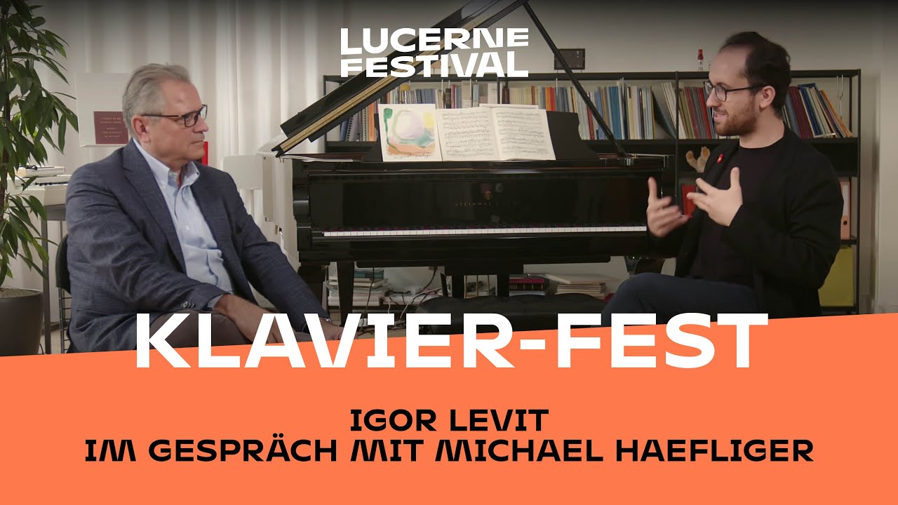 Klavier-Fest: Igor Levit im Gespräch mit Michael Haefliger