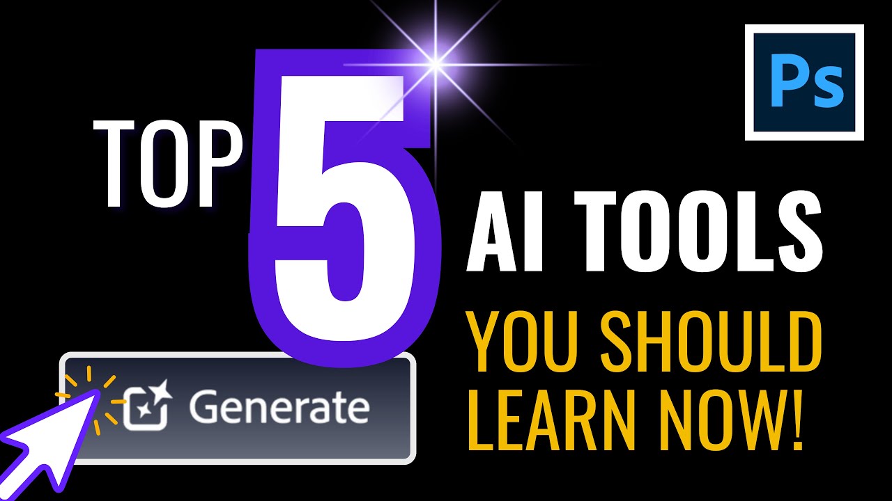 Top 5 2025 Photoshop AI Tools – And why you should learn them now!