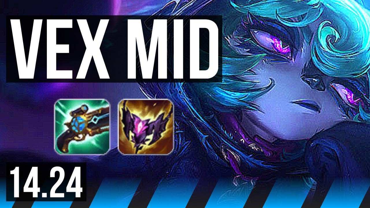 VEX vs VIKTOR (MID) | 600+ games | KR Grandmaster | 14.24