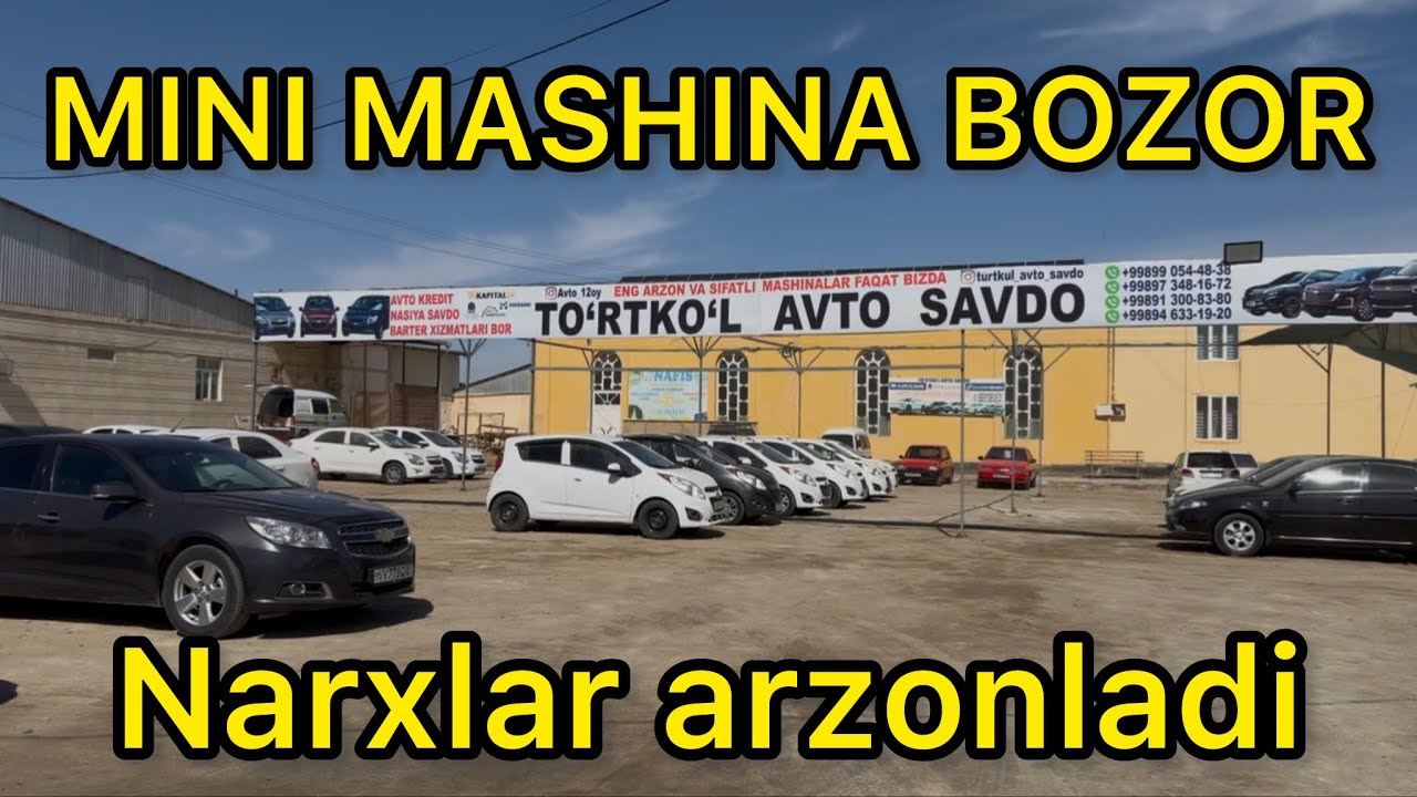 Mini mashina bozor narx navolar 16-mart, 2026