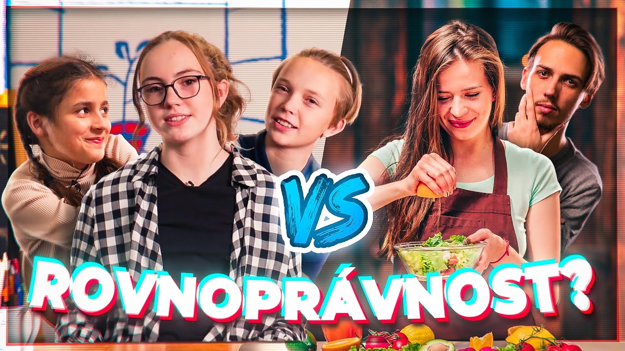 Patří ŽENY DO KUCHYNĚ?! | Děti vs. Rovnoprávnost | ERROR1K