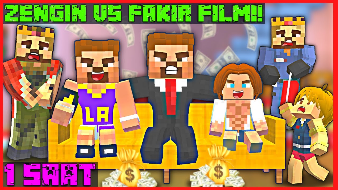 MİNECRAFT ZENGİN VS FAKİR FİLMİ! 😂 - Minecraft