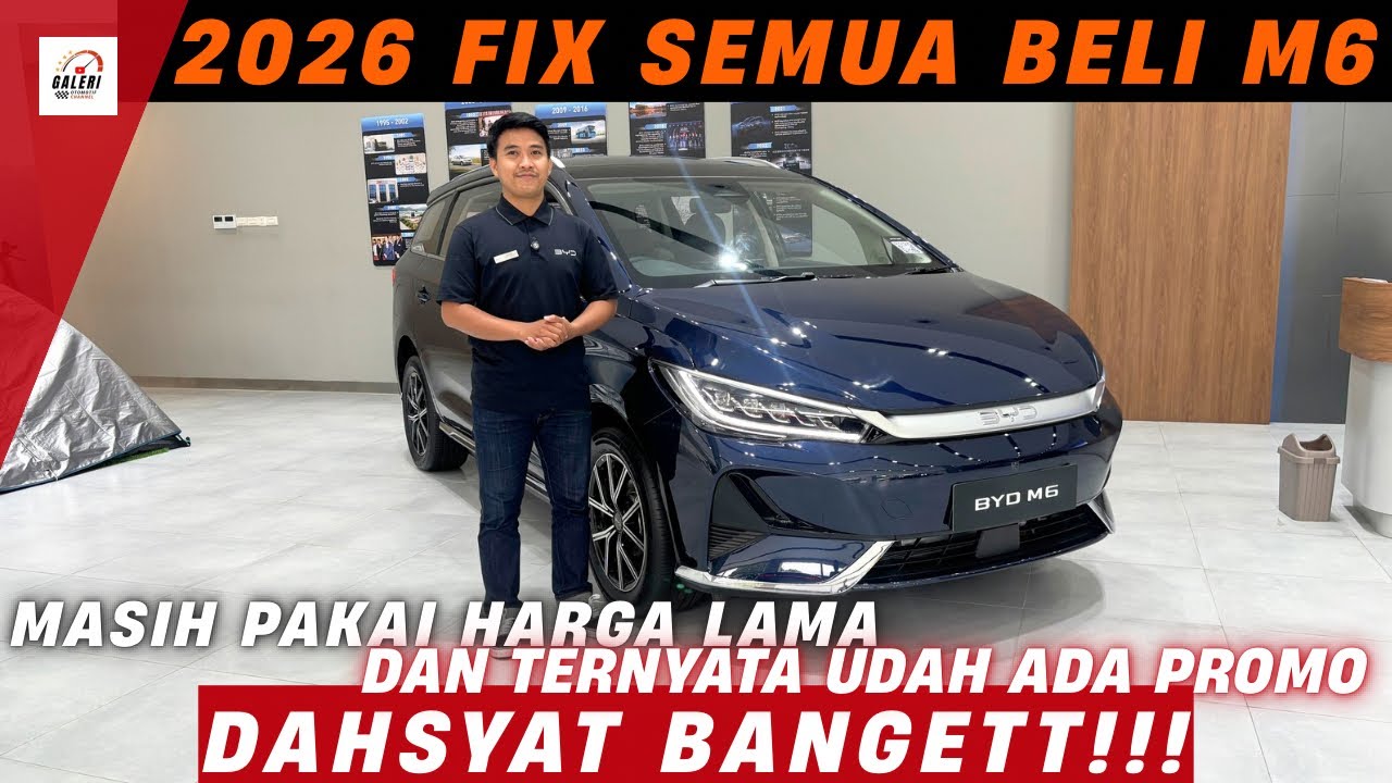 ‼️BYD MULAI NGAMUK DI AWAL 2026‼️GAK PERLU INDENT LAGI DAN PROMO NYA BIKIN NGILU‼️ATTO 1,M6 dll‼️