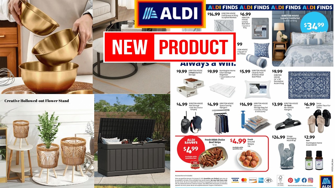 ALDI: Новая неделя, новые товары. 🎉 3|1|2026 🎉 Экономьте деньги! #aldi #скидки #шоппинг