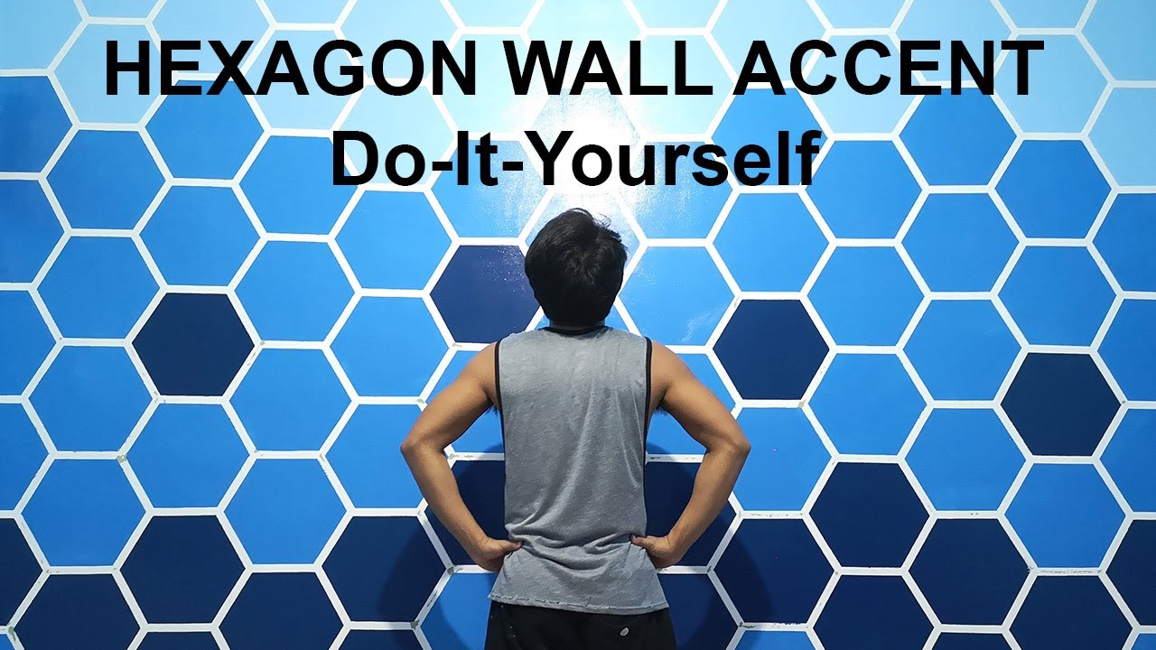 Hexagon Accent Wall Paint DIY