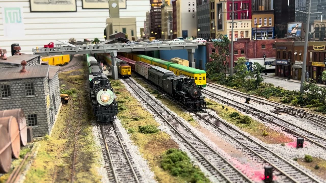 Scenes from the Railroad: Seven Trains in 6 Minutes