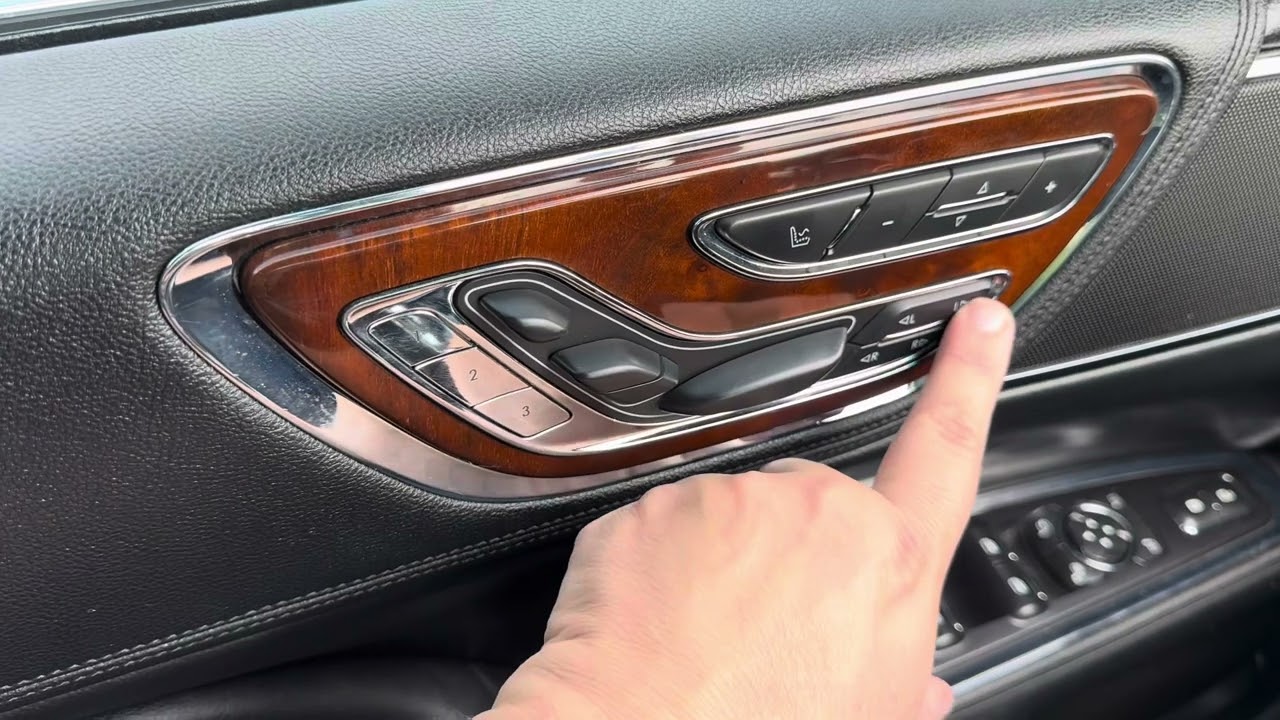 2017 Lincoln Continental Perfect Position Seats How To. What are they and what do they do?