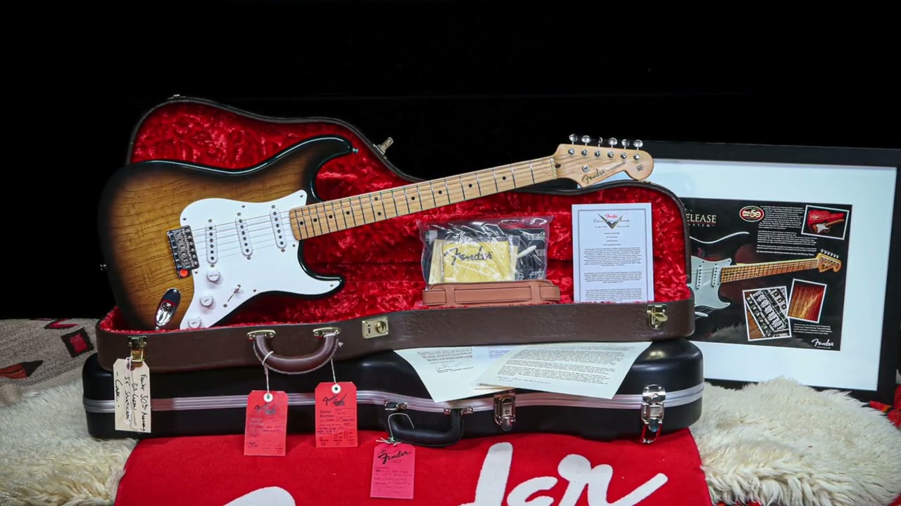 2004 Fender 50th Anniversary Stratocaster #1 Bill Carson 