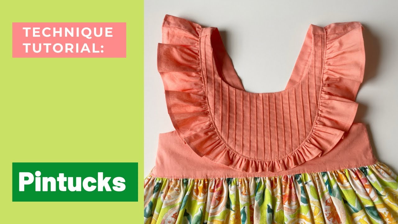 Adding Pintucks to a Bodice