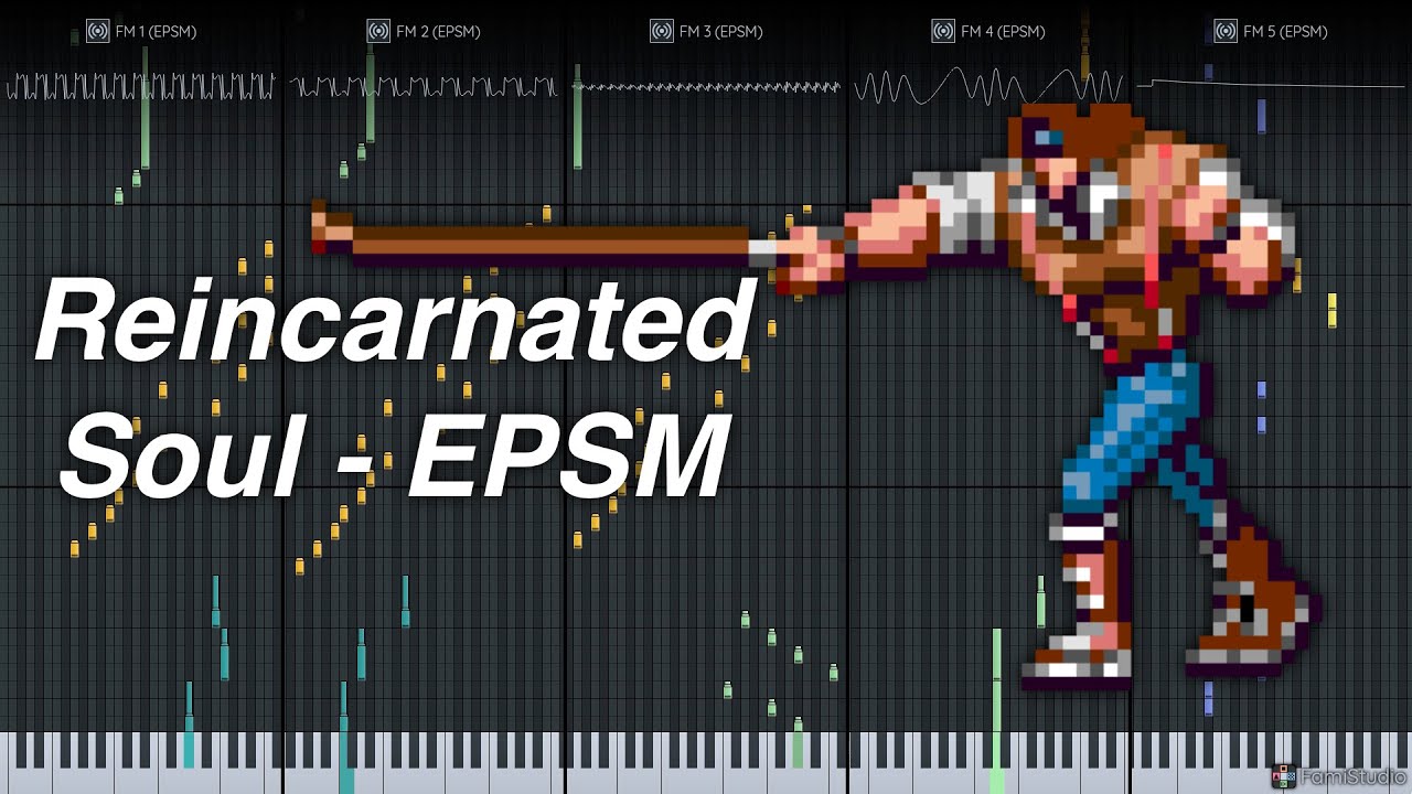 FamiStudio - Castlevania Bloodlines - Reincarnated Soul Cover EPSM