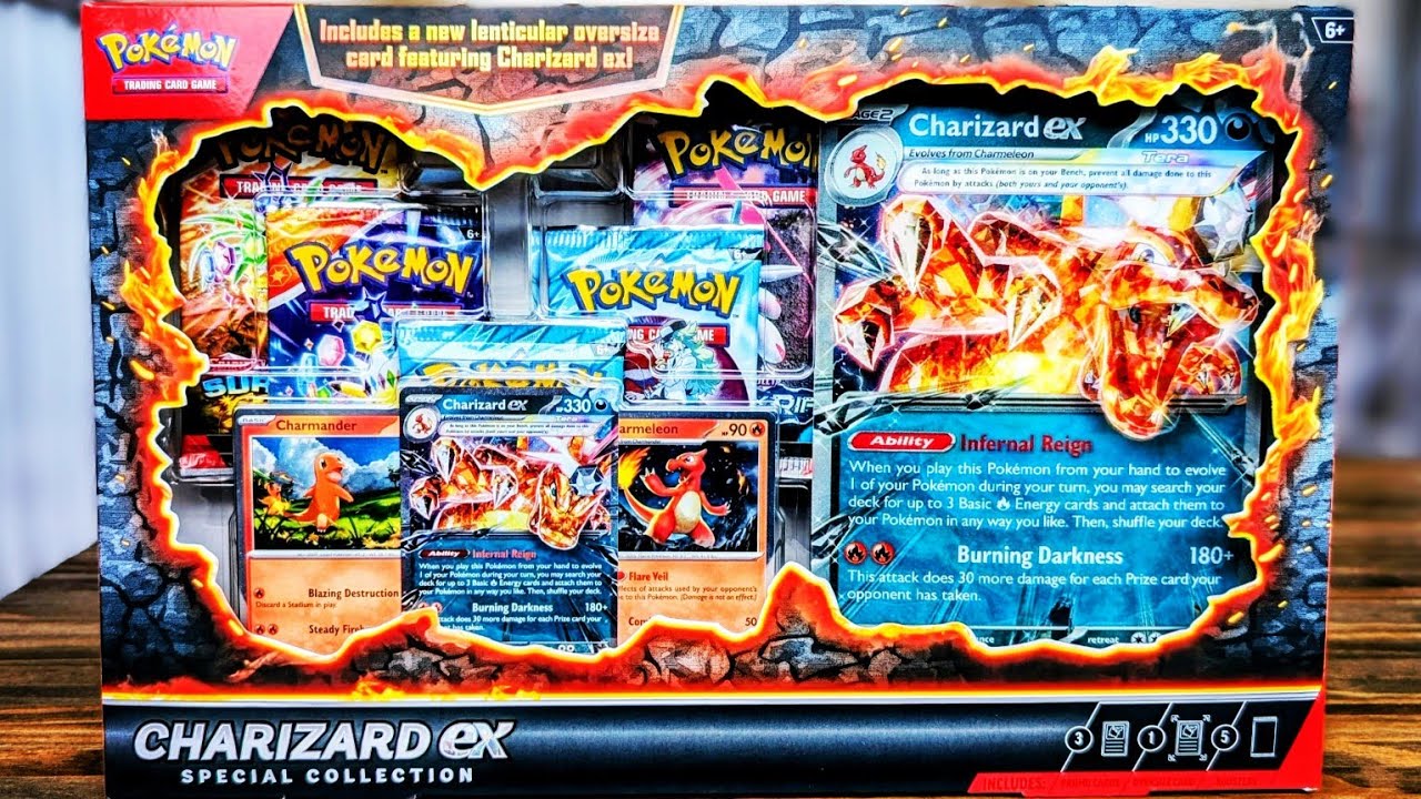 *NEW* Charizard EX Special Collection Box Opening!