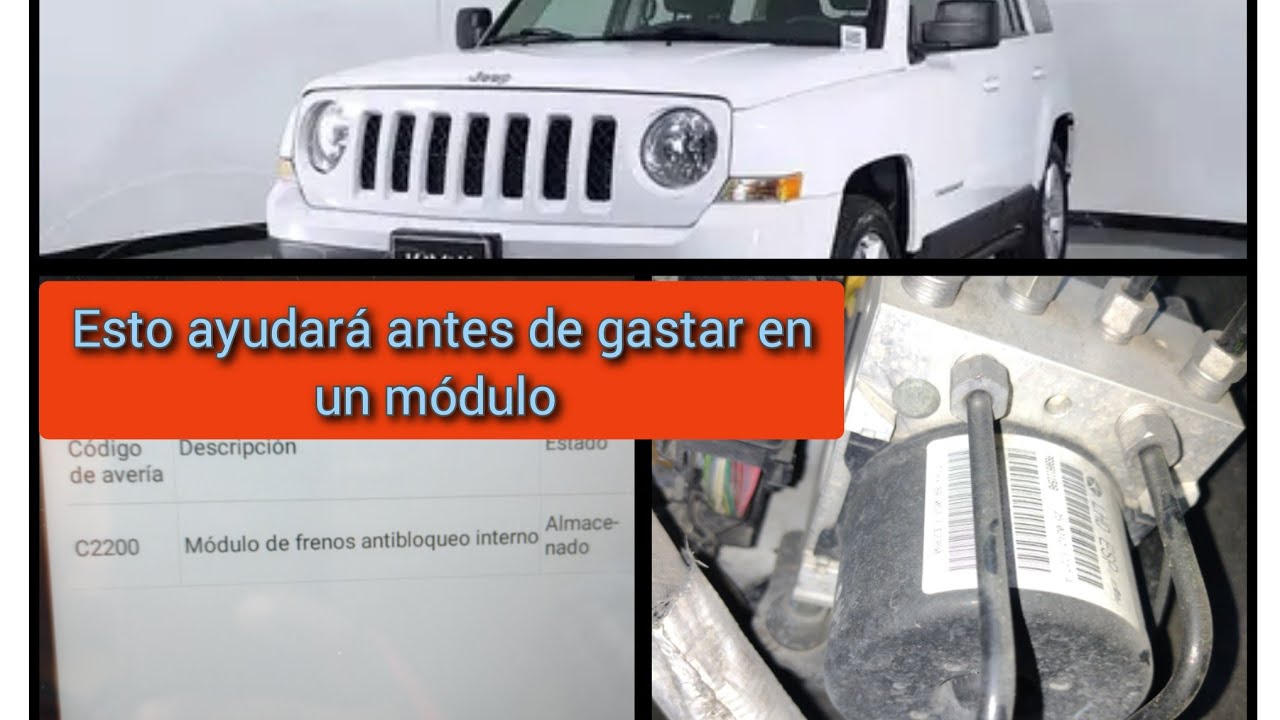 Que hacer con el código C2200 antes de cambiar módulo esto puede ayudar procedimiento para cambiarlo