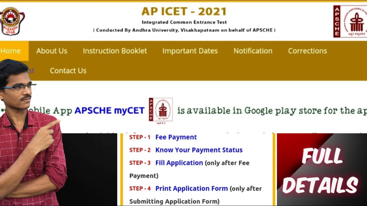 HOW TO APPLY AP ICET 2021 application form || Ap icet 2021 online application||by Kumar education ||