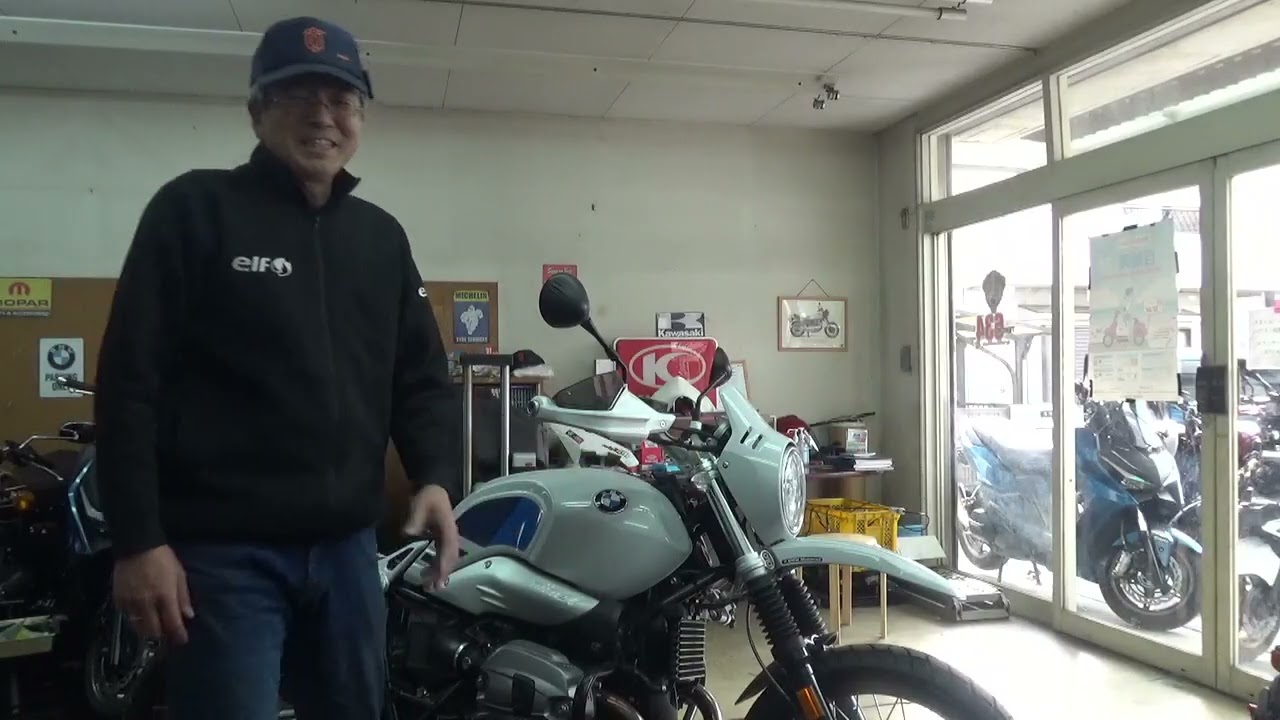 RnineT urban G/S 納車整備　その１