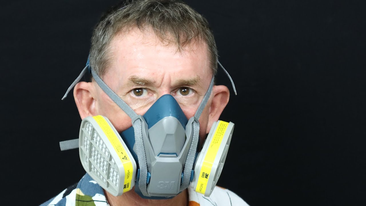 3M 6502QL Quick Latch Respirator - Review & Demo
