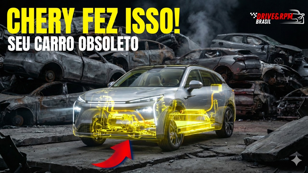 OS CARROS OCIDENTAIS MORRERAM: A Nova Tecnologia da Chery China é INSANA!