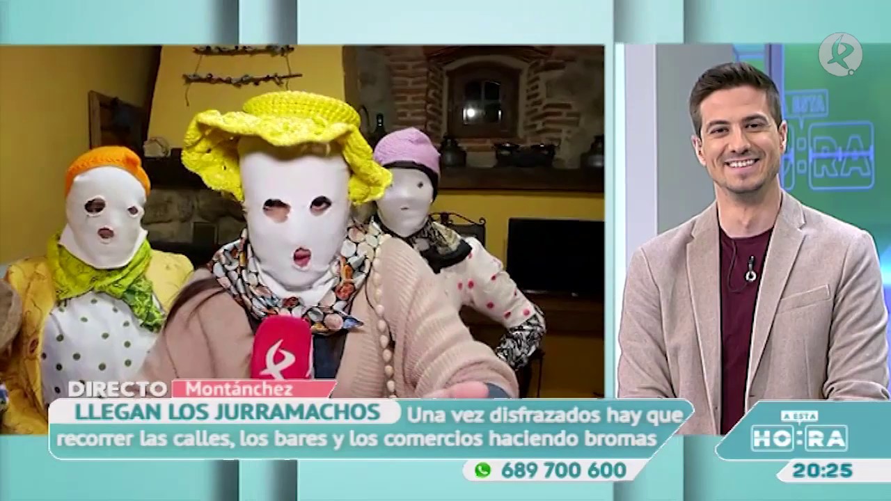 Los Jurramachos de Montánchez | A esta hora