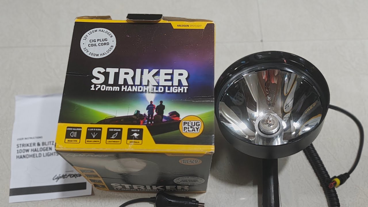 Light Force Hunting Light. Striker 170.