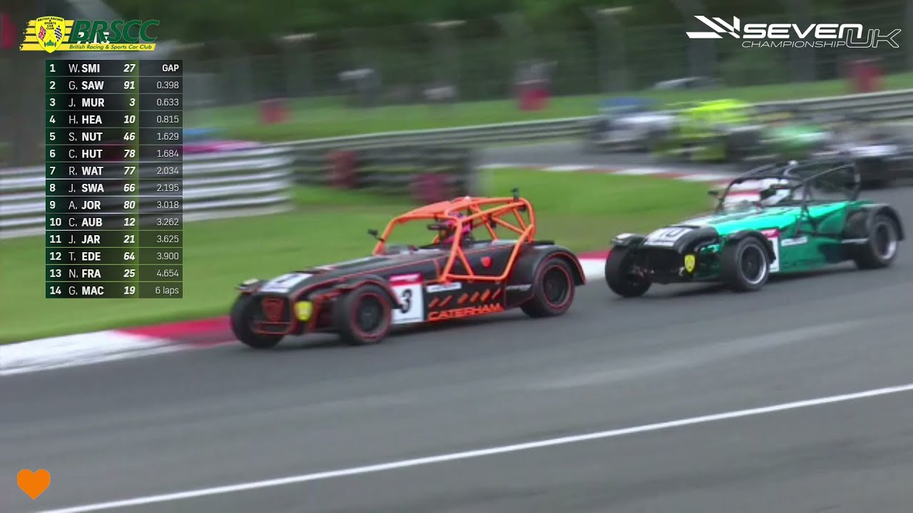 2021 Caterham Seven Championship UK - Brands Hatch - August 7/8 2021 - Race 1