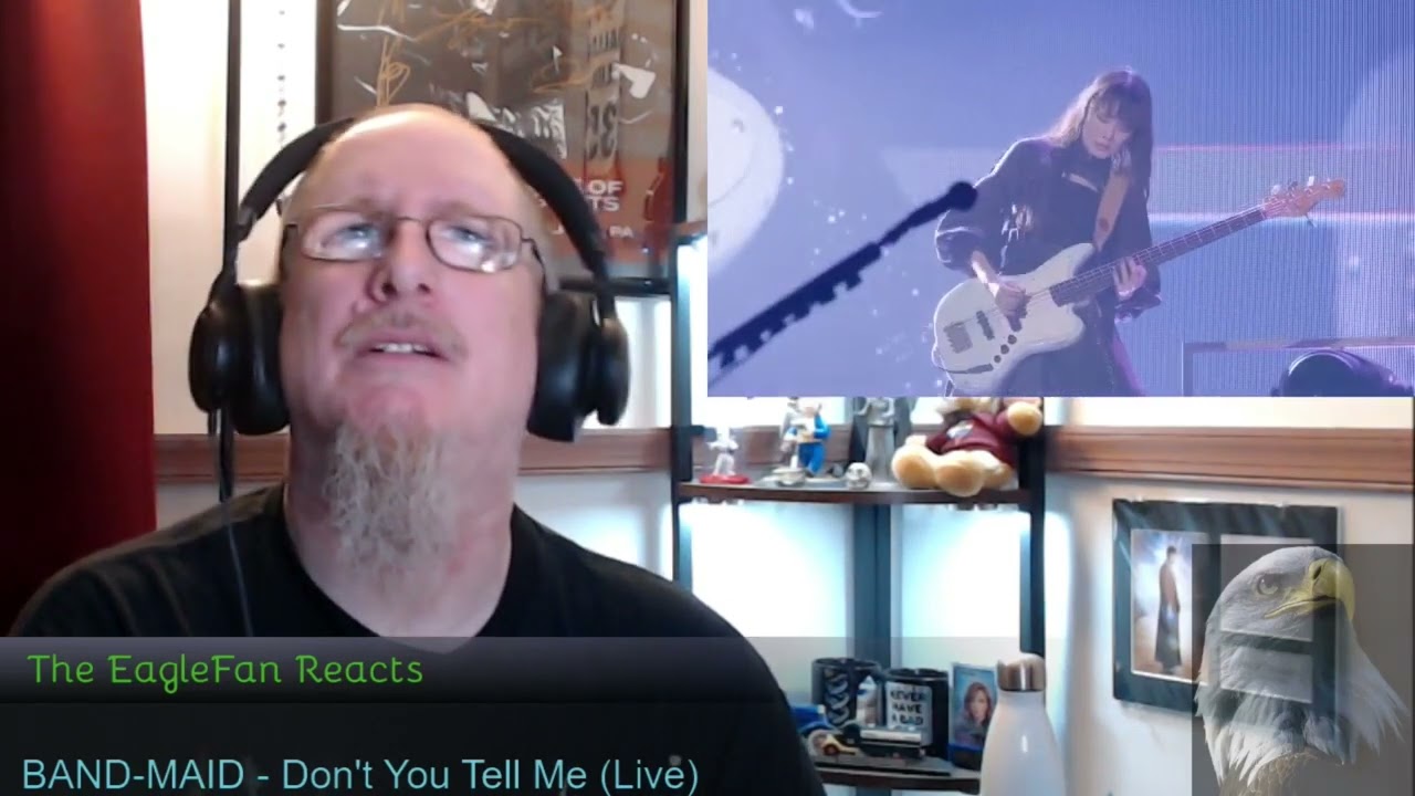 EagleFan Reacts to Don't You Tell ME (Live) by BAND-MAID - They Bring It!!!