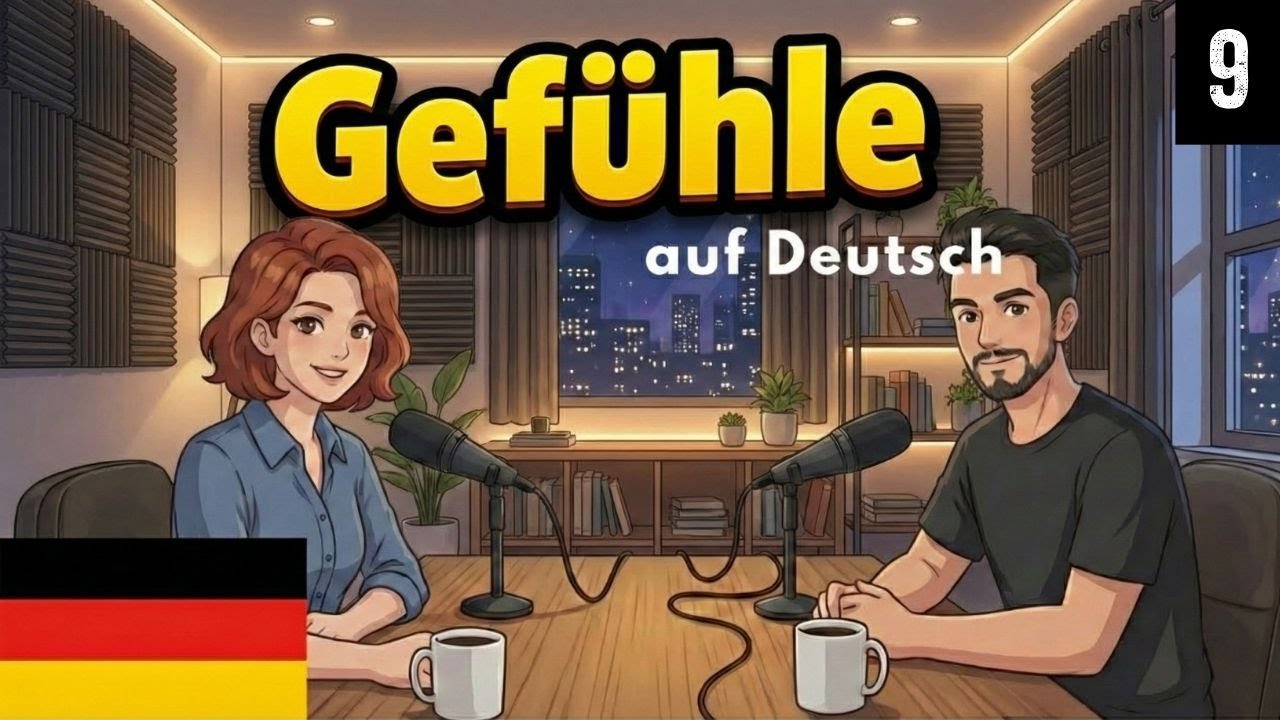 Wie spricht man Deutsch? | Gefühle auf Deutsch 9 | Deutsch Sprechübung