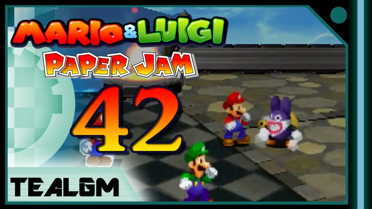Mario & Luigi: Paper Jam Bros. - Part 42: Nabbit: A Boss Or An Ally?