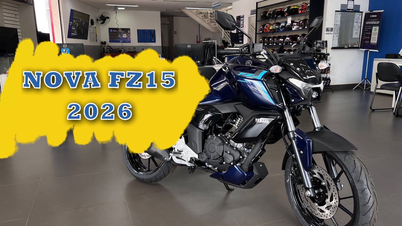 Nova FZ15 2026 Azul