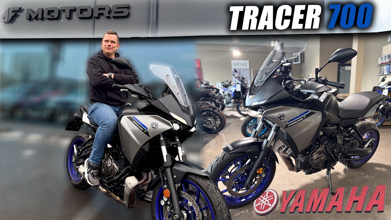 YAMAHA TRACER 700 - PIERWSZY RAZ NA MOIM 7 MOTOCYKLU!