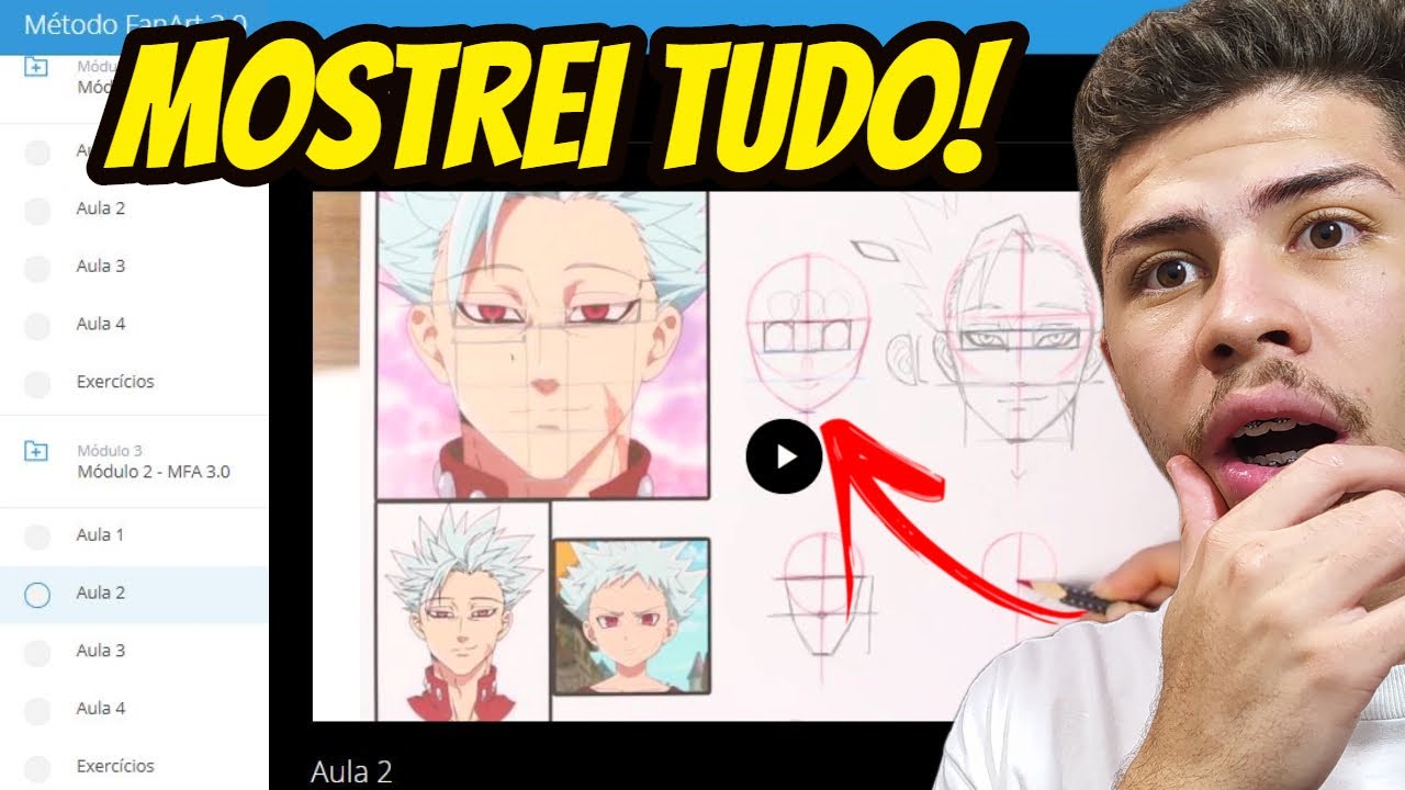 Método FAN ART 3.0  É BOM? veja por dentro das AULAS!!