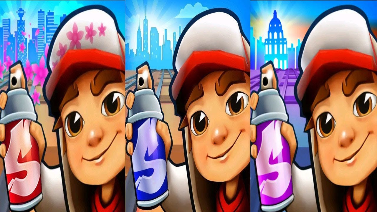 Subway Surfers Oxford 2023 vs Subway Surfers Seatle vs Subway Surfers Vancouver Gameplay HD