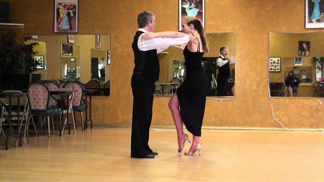 Argentine Tango Sacada Volcada Colgada Combination
