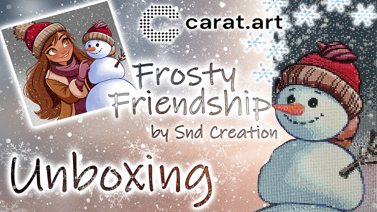 CARAT.ART ❄️ Frosty Friendship ☃️ von Snd Creation | Unboxing + RABATTCODE!