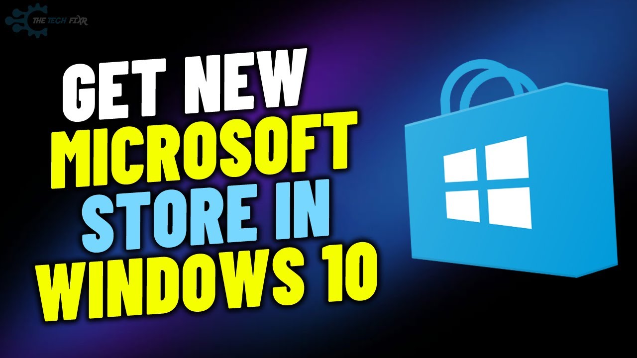 How to get new microsoft store in windows 10 | Download Microsoft Store App in laptop/PC