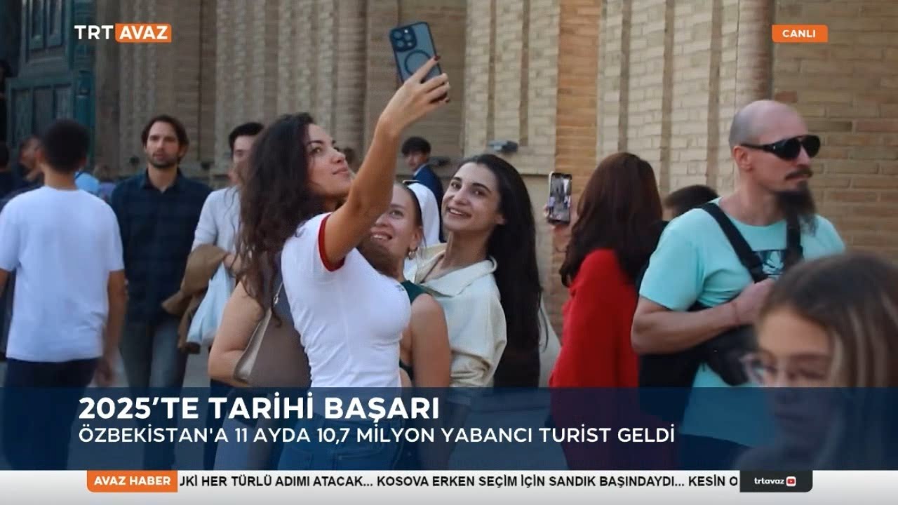 ÖZBEKİSTAN’DA TURİST SAYISINDA ARTIŞ