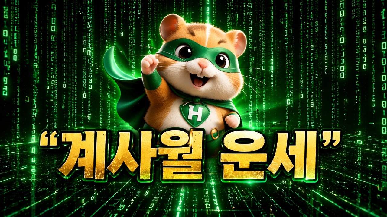 결정이 곧 기회다 / 계사월 운세 햄톨 ver