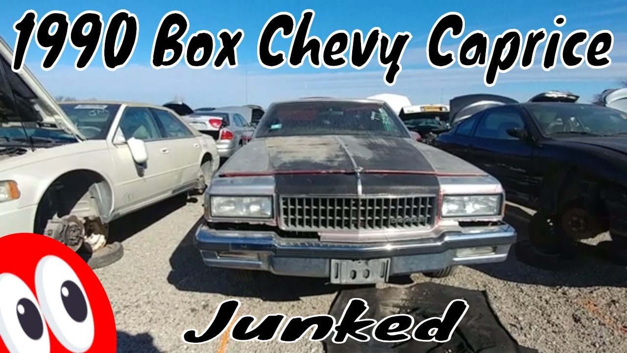 1990 Box Chevy Caprice Classic Junkyard Find